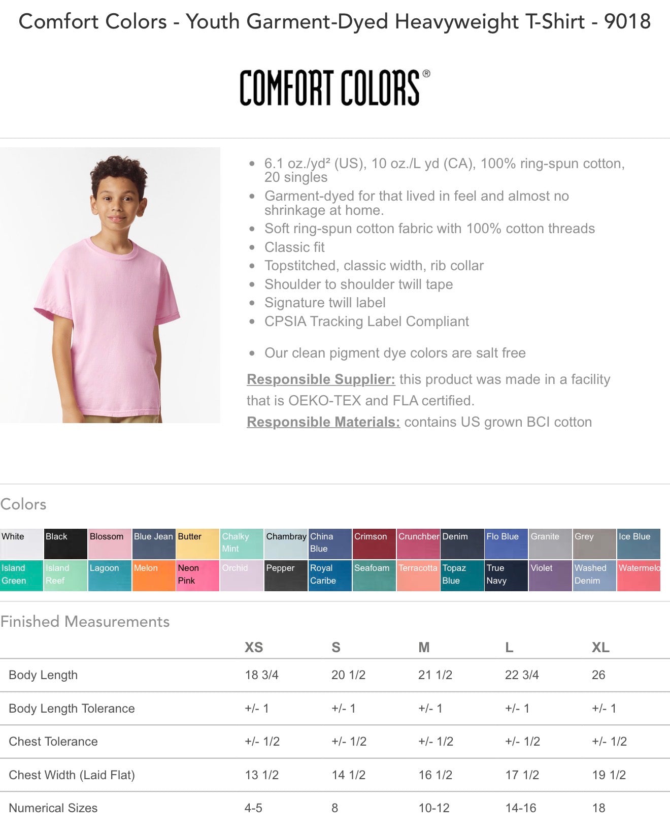 Comfort Colors