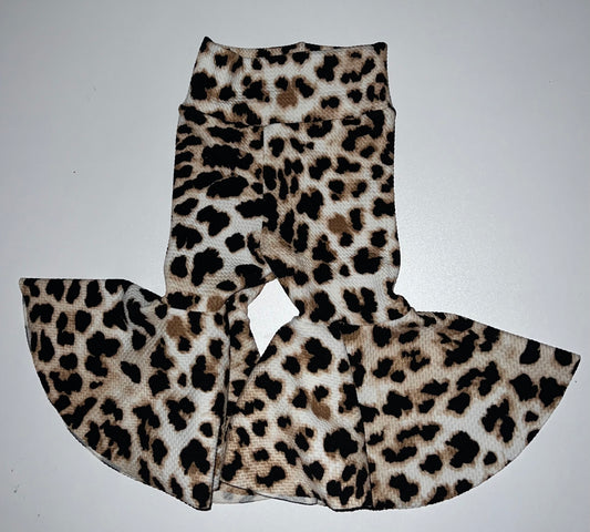 Flared leopard bells