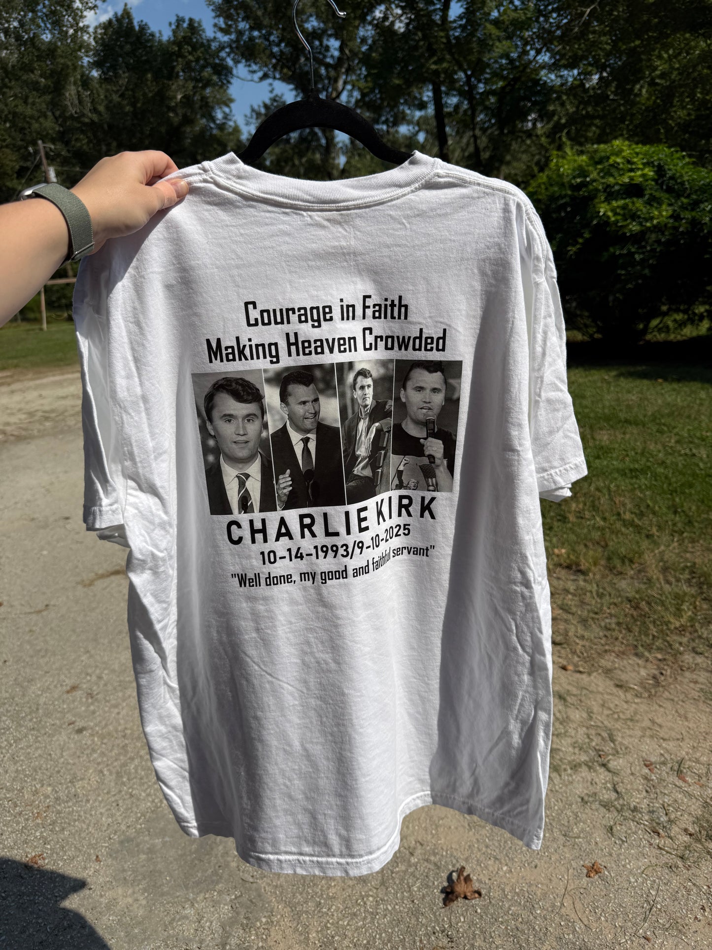 Charlie Kirk Tee