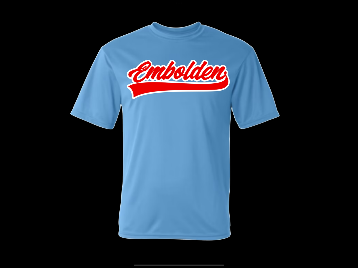 Emboldened Baseball on Comfort colors youth