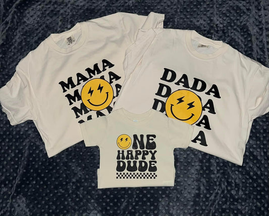 Mama/Dada/ One happy dude