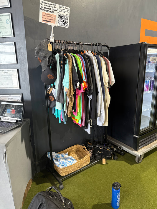 Gym Clothing Rack