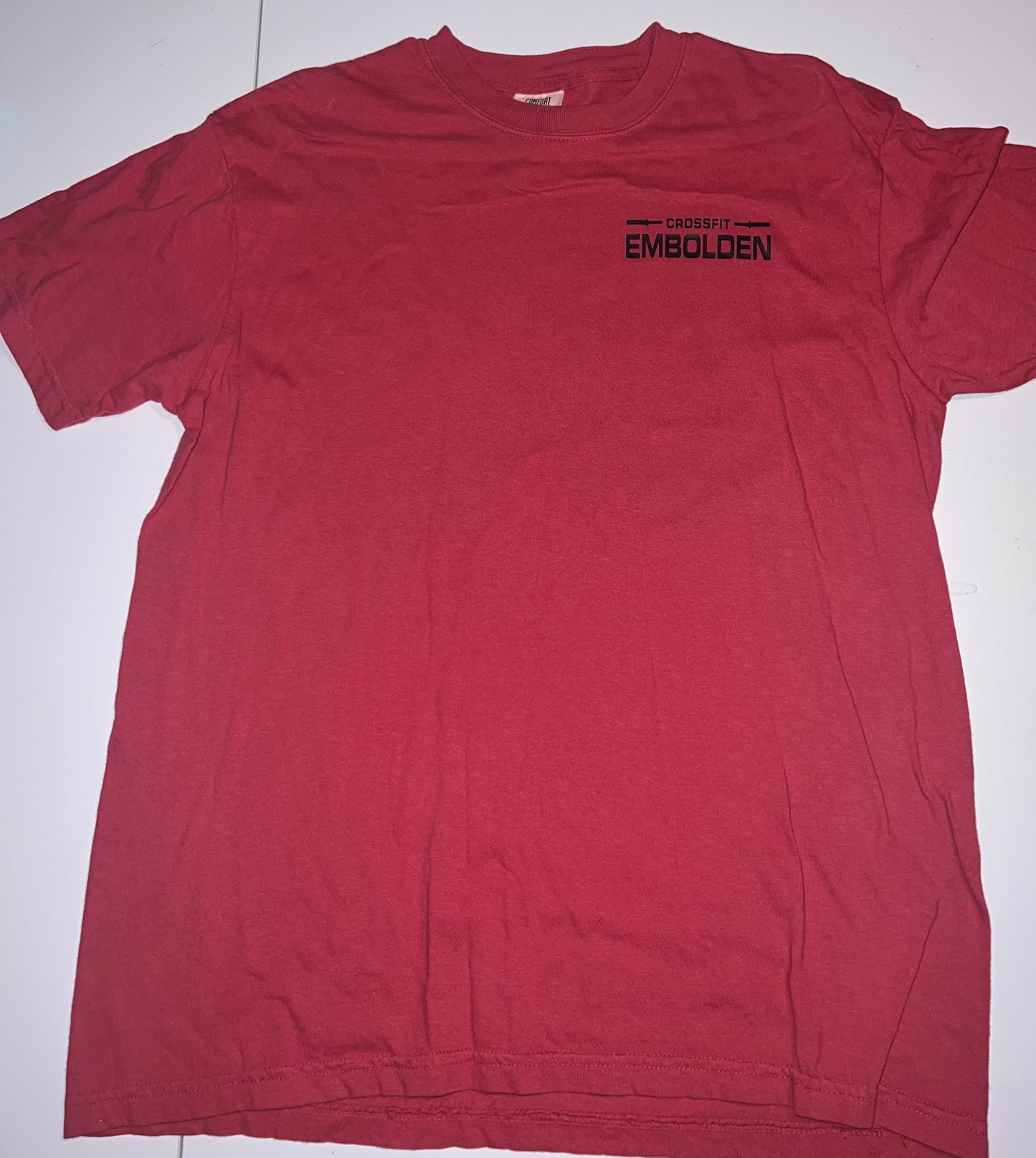CrossFit Embolden pocket tee(Md,LG,XL)