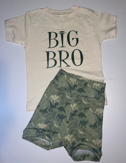 Big bro/ Lil bro Dino shorties outfit
