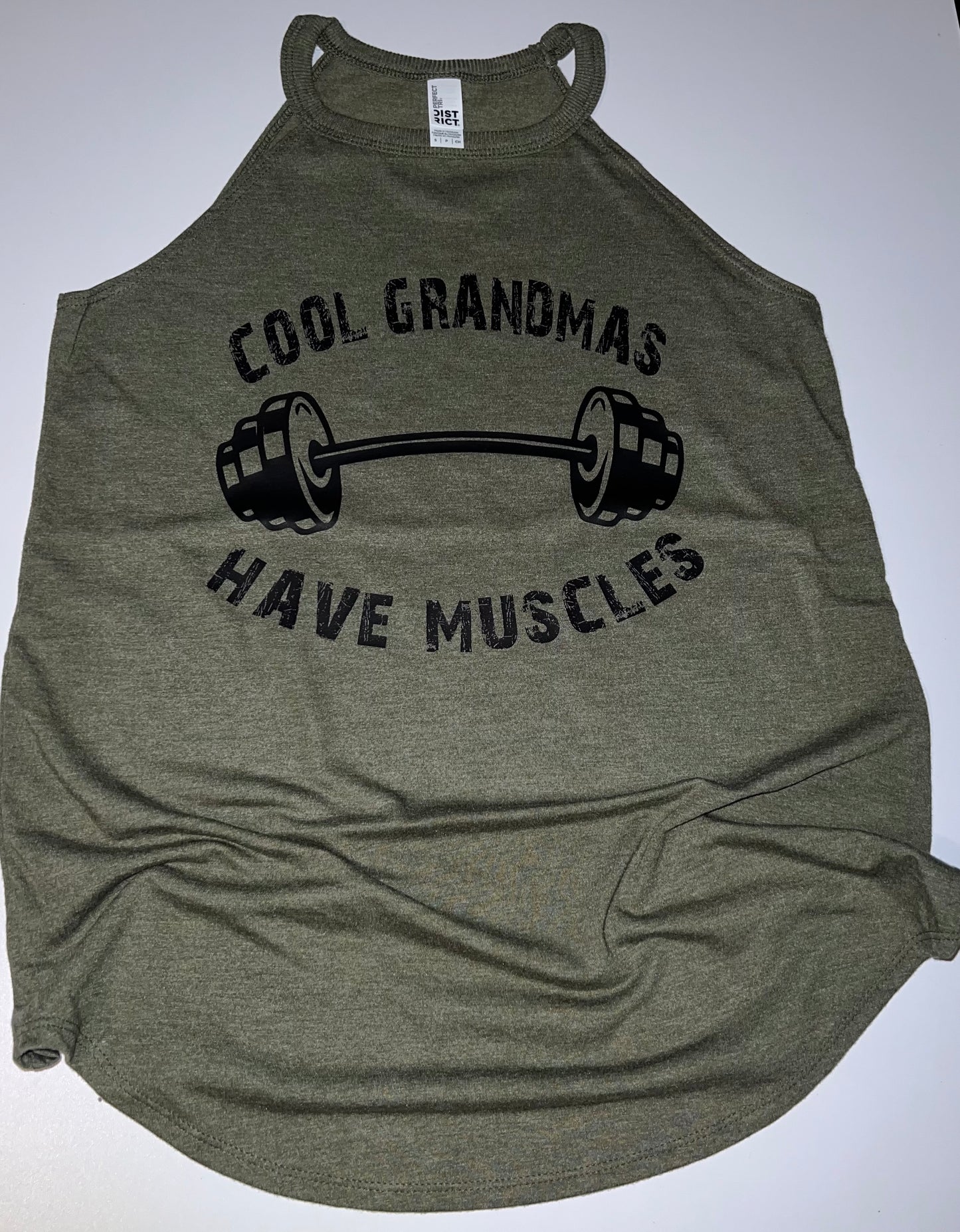 Cool grandmas have muscles