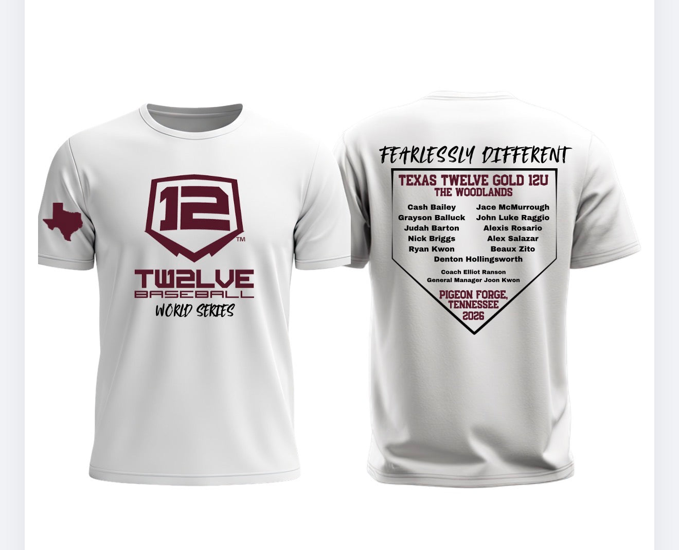 Youth & Adult Badger Team shirts