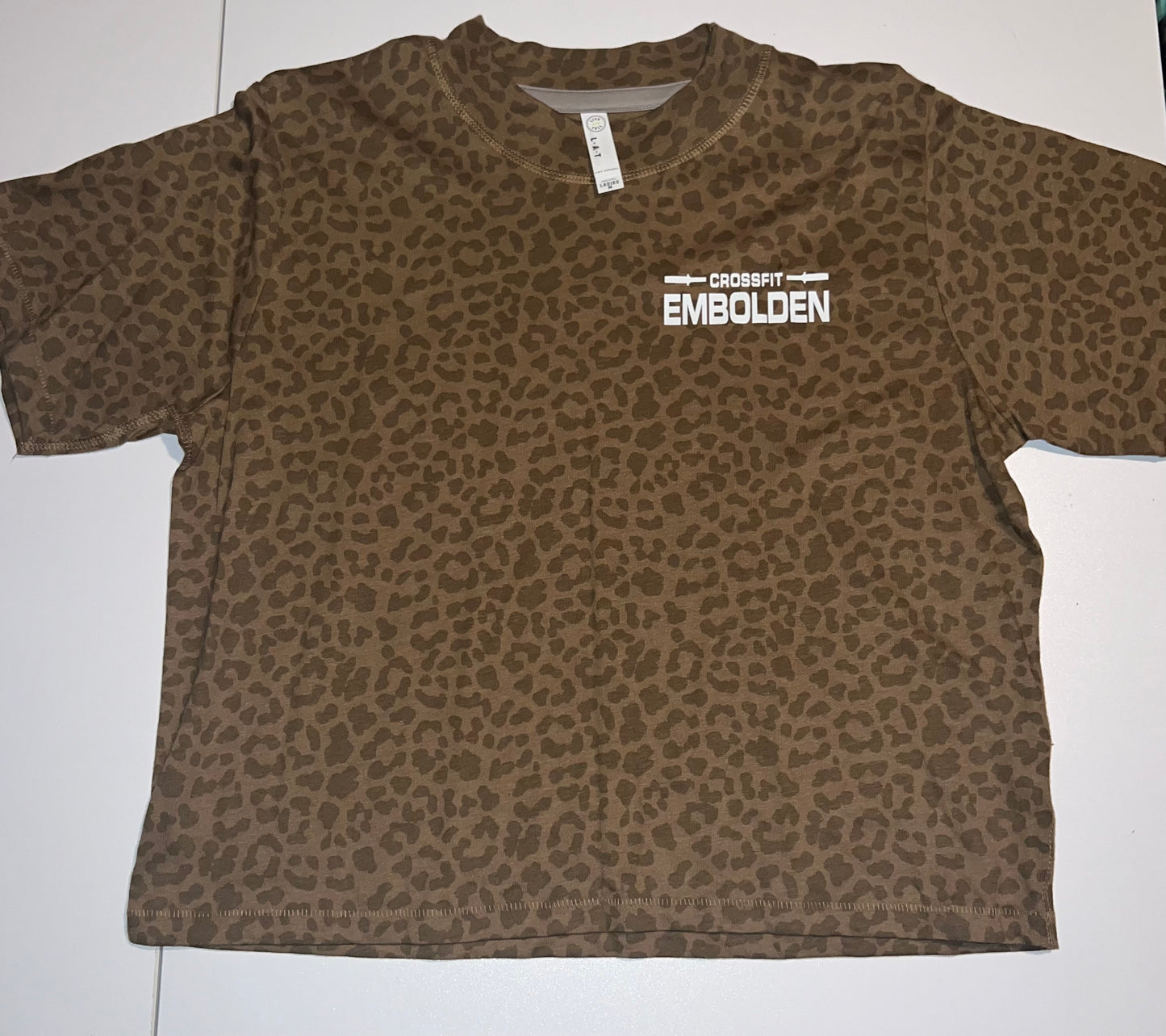Brown leopard