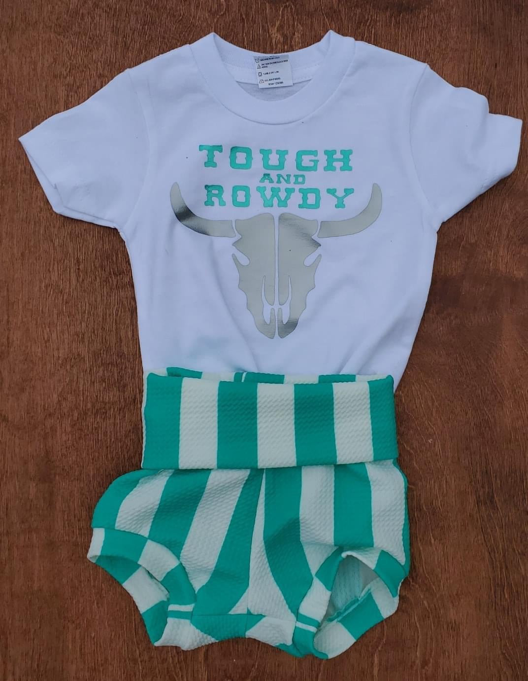 Tough and rowdy shortie set