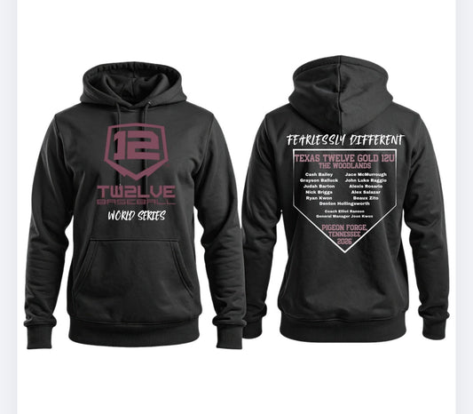 Youth & Adult Badger Team hooded longsleeve