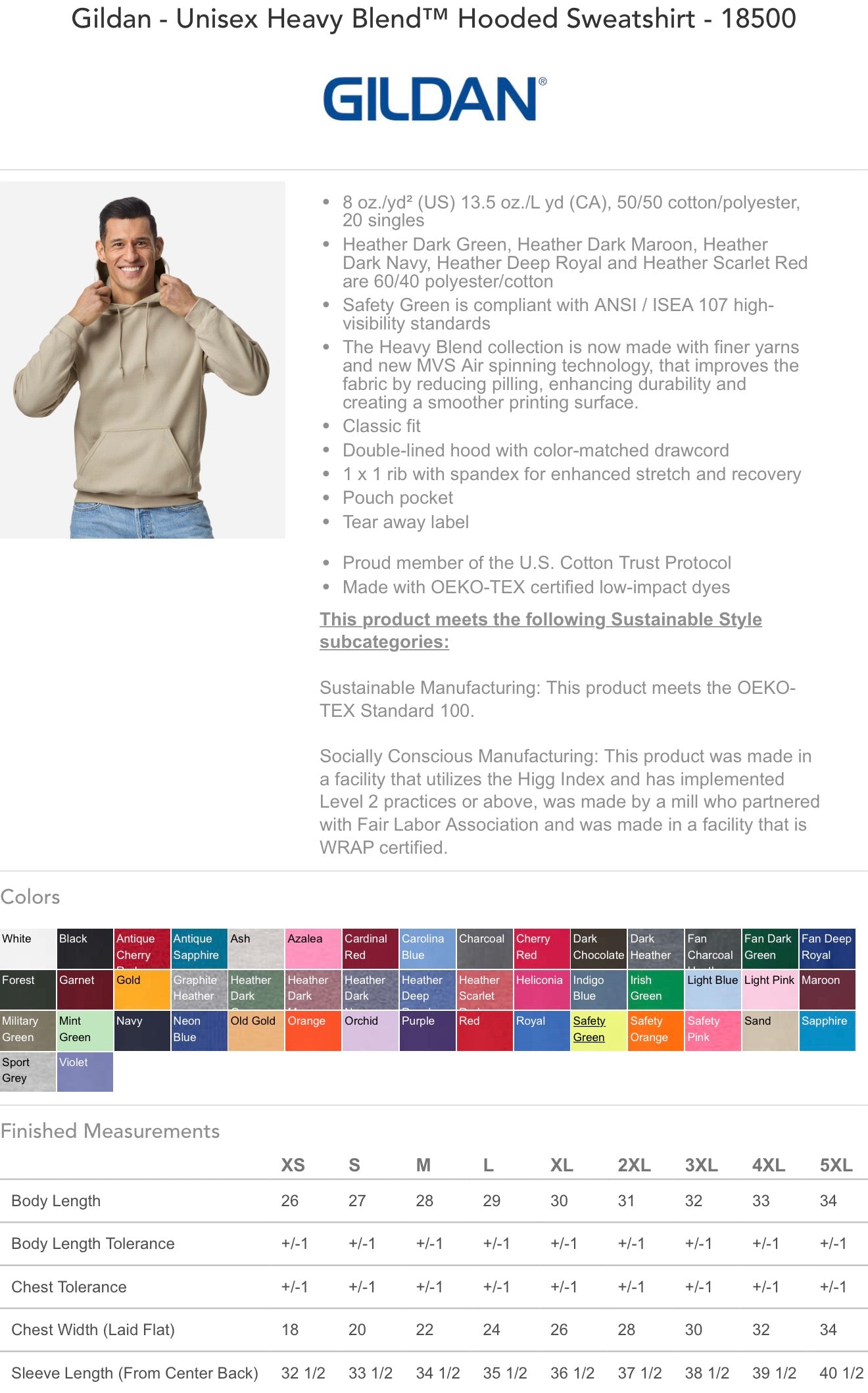 Cotton hoodies
